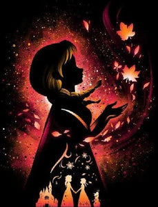 Anna Silhouette Diamond Painting