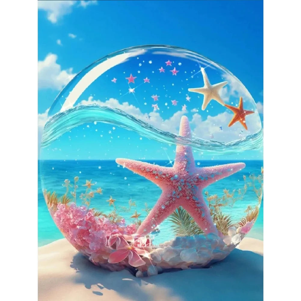 Beach Stars Diamond Painting – Color-Full Creations