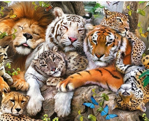 Big Cats  Diamond Painting