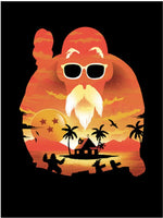 Dragon Ball Z Master Roshi Silhouette Diamond Painting