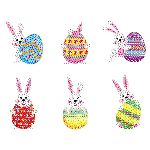 Easter Egg Diamond Painting Sticker Set