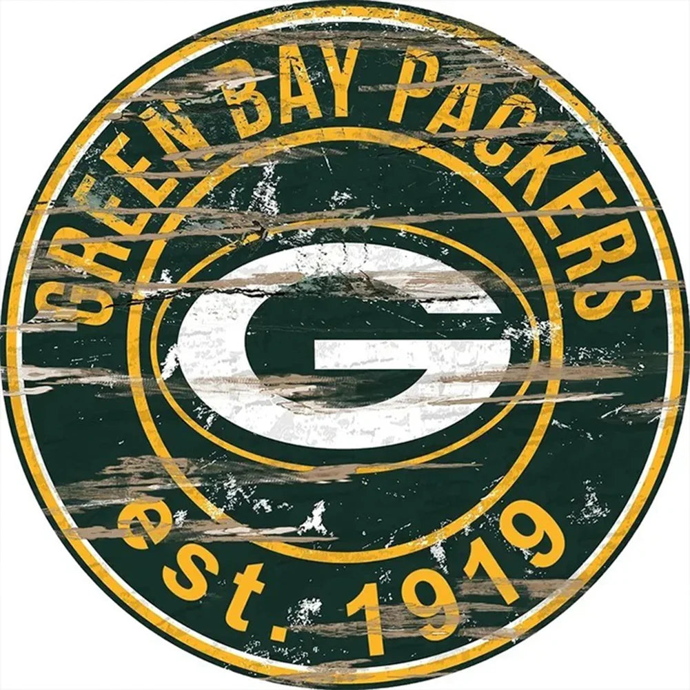 NFL Green Bay Packers (Green) Diamond Painting