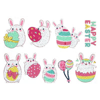 Happy Easter Diamond Painting Sticker Set