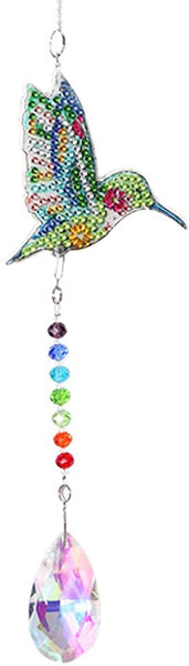 Hummingbird Diamond Painting Suncatcher