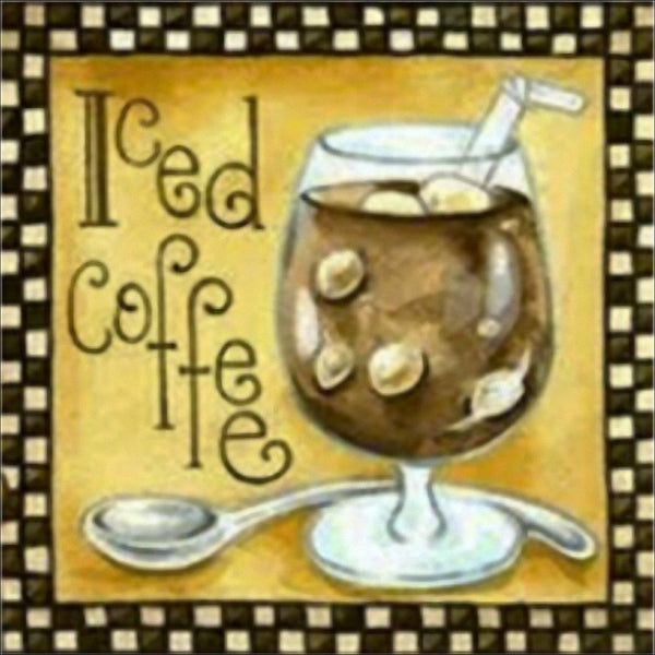 Iced Coffee Diamond Painting