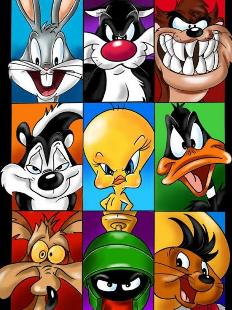 Looney Tunes Friends Diamond Painting – Color-Full Creations