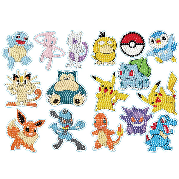 Pokemon Diamond Painting Stickers Set #2