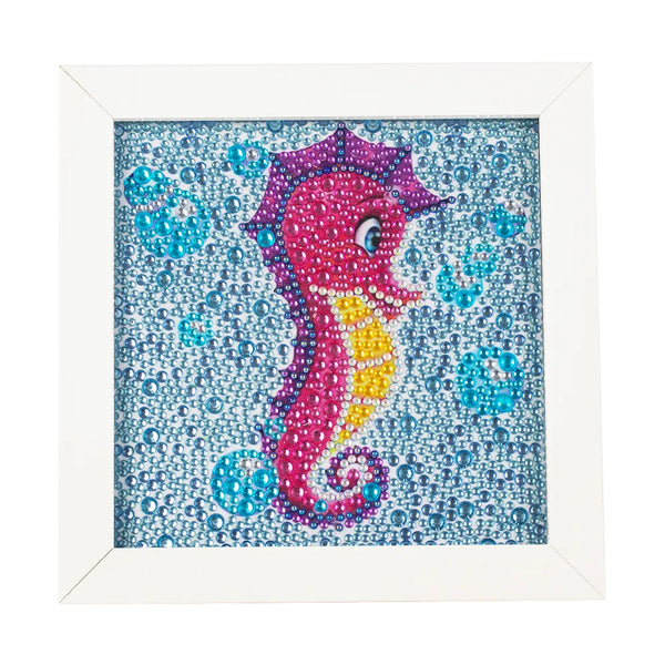 Cartoon Seahorse Diamond Painting