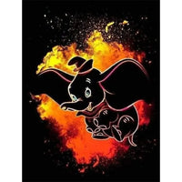 Shadow Dumbo Diamond Painting