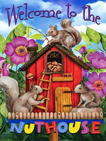 Squirrel Nuthouse Diamond Painting