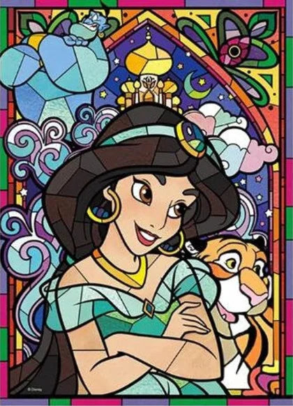 Stained Glass Jasmine Diamond Painting