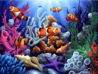 Underwater World Partial Diamond Painting