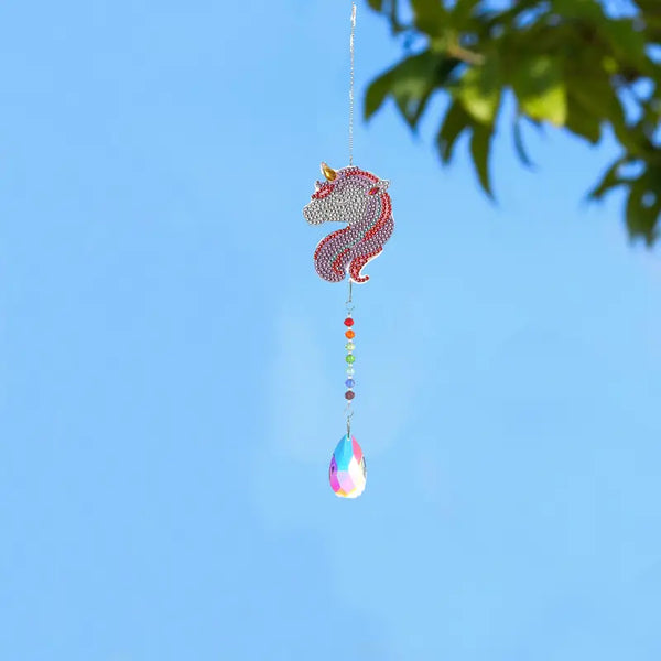 Unicorn Diamond Painting Suncatcher