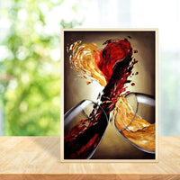 Wine Glasses Diamond Painting