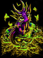 Dragon & Skulls Diamond Painting