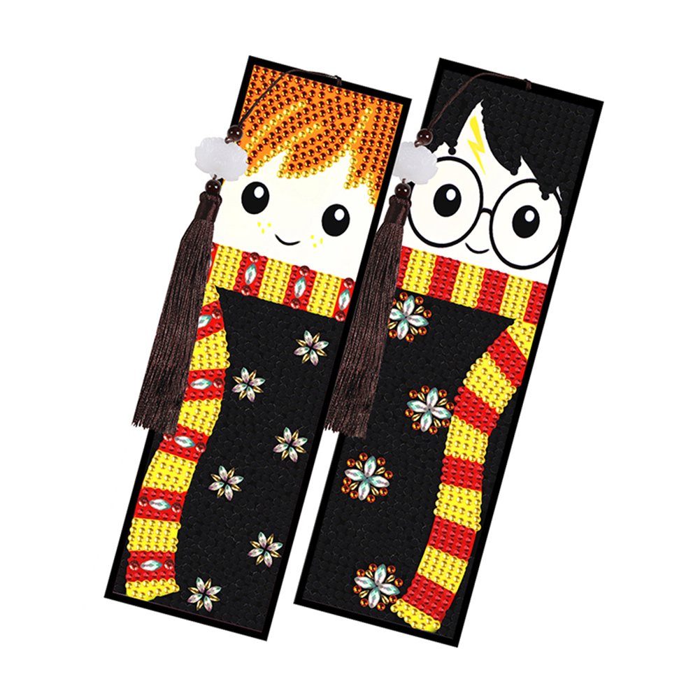 Harry Potter Diamond Painting Bookmarks Set #1 – Color-Full Creations